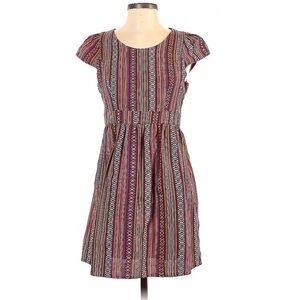 Ladakh Vintage Tribal Print Dress | SIZE S